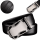 Kit 10 Peças Sortido Cinto Masculino Social Preto e Marrom Catraca Adulto Couro Sintético