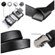 Kit 10 Peças Sortido Cinto Masculino Social Preto e Marrom Catraca Adulto Couro Sintético