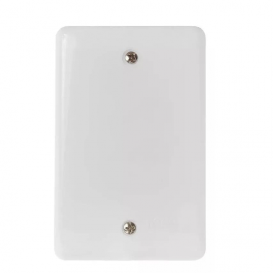 Kit 10 Placa Cega 4x2 Branca