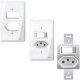 Kit 10 tomada 20a com interruptor placa espelho branco