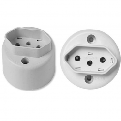 10 TOMADAS EXTERNA DE SOBREPOR 20A