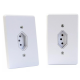 Kit 10un Tomada Simples 10A Completa 4x2 110v-220v