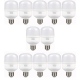 Kit 12 Lâmpadas Led Super Bulbo Alta Potência 20w black + decker