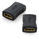 Kit 2 Adaptador Hd Femea X Femea Emenda Extensor Conector de Cabo