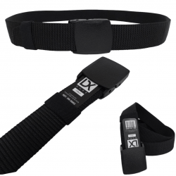 kit 2 Cintos Largo Masculino Nylon Fivela de PVC Plástico