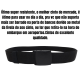 kit 2 Cintos Largo Masculino Nylon Fivela de PVC Plástico