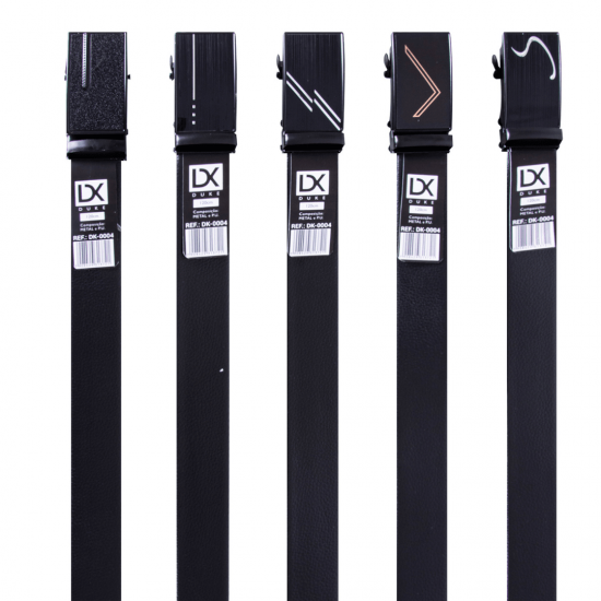 kit 2 Cintos Tradicional Luxo Social Masculino Em Couro Sintetico Com Catraca Reforçada Moda Social