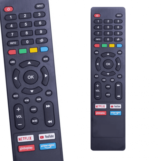 Kit 2 Controle Compatível Multilaser Smart Tv Tl012 11 30 20