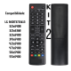Kit 2 Controle para tv lcd 32ln540b 42ln5400 50ln540