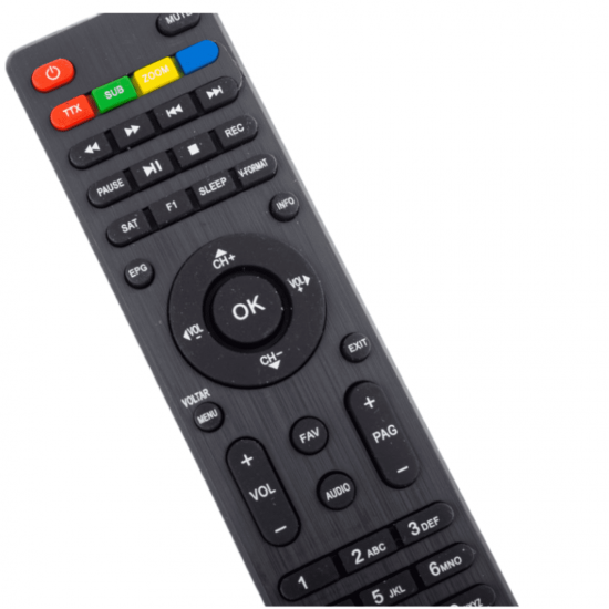 Kit 2 Controle Remoto Cinebox Fantasia / Supremo / Linha X, Z E + Cine Box