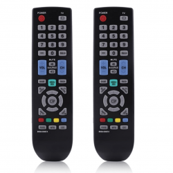 KIT 2 Controle Remoto compatível com TV LCD Samsung BN5900869A