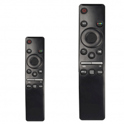 kit 2 Controle Remoto Compativel Tv Samsung Smart 4K Led Universal Botão Aplicativos