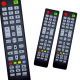 kit 2 Controle Remoto Para Tv HQ Smart HQS32NKH