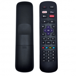 Kit 2 Controle remoto para tv led philco e aoc roku smart ptv55g52r2c /43s5195/78g