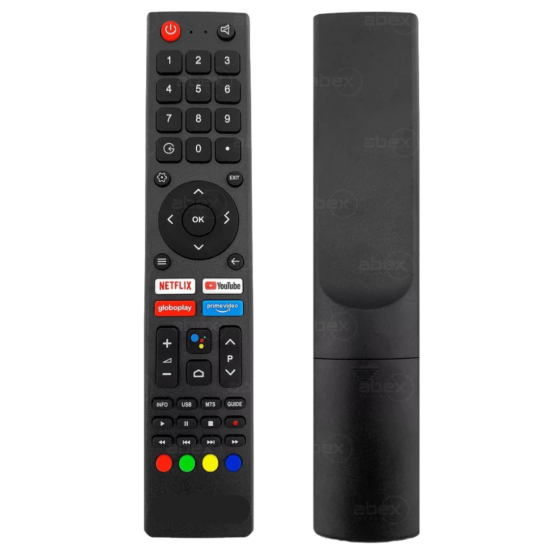 kit 2 Controle Remoto Pra Tv Smart Philco PTV32E20AGBL PTV40G71AGBL PTV43AGCG70BLF PTV50G71AGBLS PTV55G71AGBLS