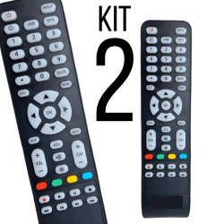 kit 2 Controle Remoto Tv Aoc Le40d1452 - Le43d1452 - Le48d1452