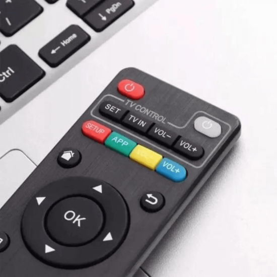 kit 2 Controle Remoto Tv Box 4k Mx9 Tx3 Tx9 Tx2 Mxq Pro