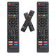 kit 2 Controle Remoto Tv Philco tecla netfllix Prime Video globoplay