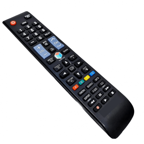 KIT 2 Controle Remoto Tv Samsung Led Smart Aa59-00588a