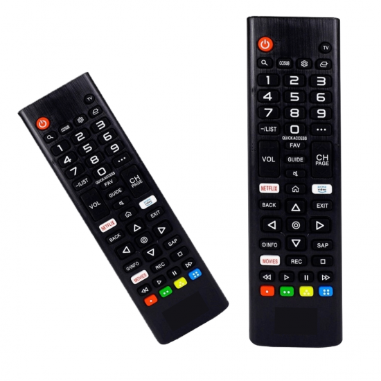 kit 2 Controle-tv-compativel-oled-65c9psa-smart-43lk5750-akb-75675304-9053-86sj9570-55sj9500-55sj800