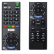 KIT 2 FBG-8055 CONTROLE REMOTO COMPATIVEL TV LCD SONY NETFLIX