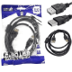 KIT 2 GB51013 CABO USB X USB FEMEA C/1,5 MTS GB51013