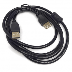 KIT 2 GB51013 CABO USB X USB FEMEA C/1,5 MTS GB51013