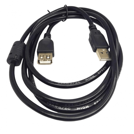 KIT 2 GB51013 CABO USB X USB FEMEA C/1,5 MTS GB51013