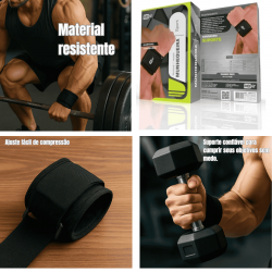 Kit 2 GB57372 MUNHEQUEIRA ELASTICA SPORT