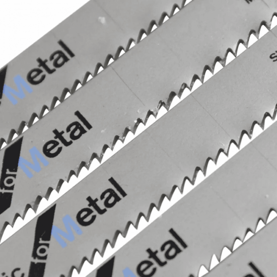 10 peças lâminas de serra tico-tico T118A Metal