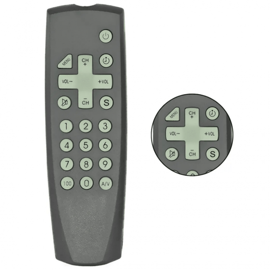 KIT 2 VC-A226 CONTROLE REMOTO COMPATIVEL TV TOSHIBA