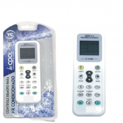 kit 2 Controles Remoto Universal Ar Condicionado