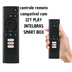 kit 2 Controle Remoto Intelbras IZY Play Adroid com Netflix / YouTube