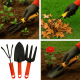 Kit 3 Peças Conjunto Ferramentas Jardinagem Jardim Horta em Casa