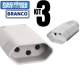 KIT 3 TOMADA FEMEA DESMONTAVEL 180 2P+T 20A BC 2843-1