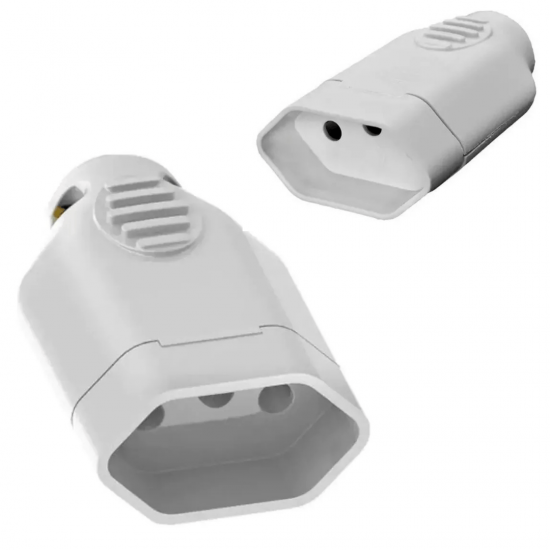 KIT 3 TOMADA FEMEA DESMONTAVEL 180 2P+T 20A BC 2843-1