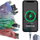KIT 30 Cabos Carregador Reforçado carga Rápido para Iphone inova Tubo