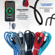KIT 30 Cabos Carregador Reforçado carga Rápido para Iphone inova Tubo
