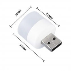 kit 4 Mini Lâmpada USB de LED Portátil