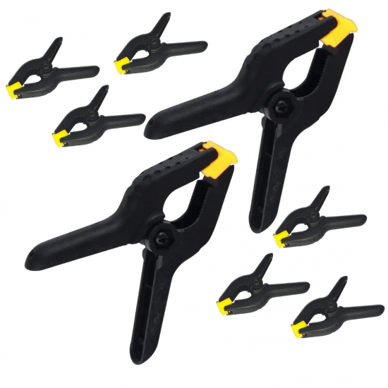 kit 8 Grampos Com Mola Multiuso 3