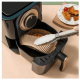 Kit azeiteiro 2em1 500ml + Formas Airfryer 200und