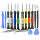 Kit Jogo Chaves Ferramenta para Manutenção Abrir Celular Tablet Iphone Android 16 Peças