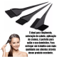 KIT para Pintura de Cabelos com 3 Pincéis - Tingimento | Coloração | Matização | Hidratação
