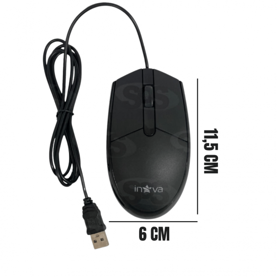 Kit Teclado E Mouse ABNT2 Fio USB Kit Pc Computador Notebook Informática