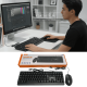 Kit Teclado e Mouse USB Office Conforto e Precisão para Seu Dia a Dia