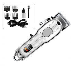 Máquina De Cortar Cabelo Barbeador Profissional Sem Fio
