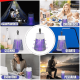 Luminária Led Mosquiteiro Lâmpada Elétrica Mata-Mosquitos Luz UV Armadilha Insetos Repelente