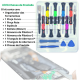 Kit Jogo Chaves Ferramenta para Manutenção Abrir Celular Tablet Iphone Android 16 Peças