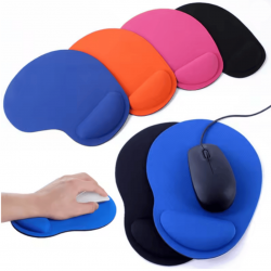 KV-7433 ACESSORIO PARA MOUSE, DENOMINADO COMERCIALMENTE COMO MOUSE PAD, COM SUPORTE EM GEL PARA OS PULSOS, COMUM