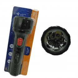 KV-7473 INOVA PRIME LANTERNA ELETRICA DE LED, COM BATERIA RECARREGAVEL, COR PRETO